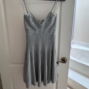 A.L.C. Silver Mini Dress